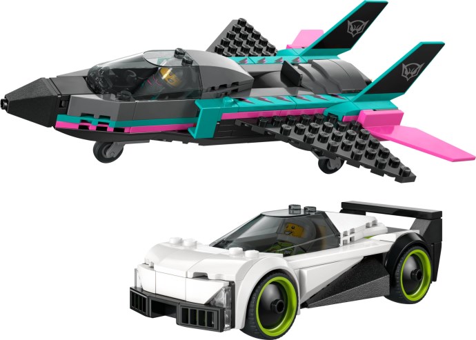 LEGO 60489 Jet vs. Car