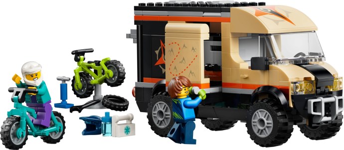 LEGO 60512 Mountain Bike Adventure Van instructions