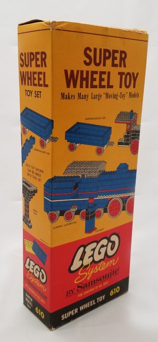 LEGO 610-4 Super Wheel Toy Set (tall box version)