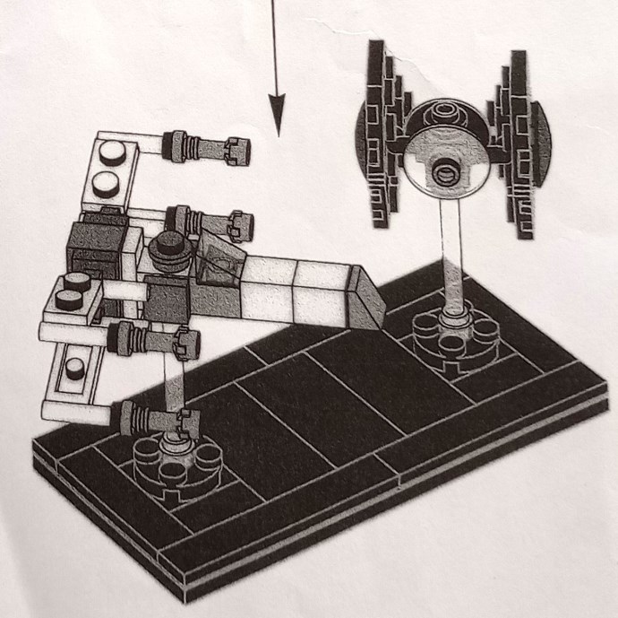 LEGO 6141077 X-Wing and TIE Fighter