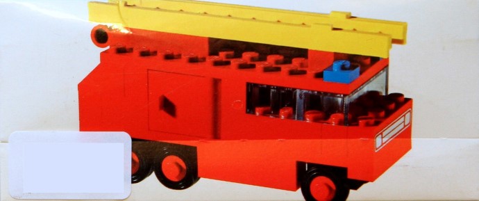 LEGO 620-2 Fire engine with opening doors and ladder