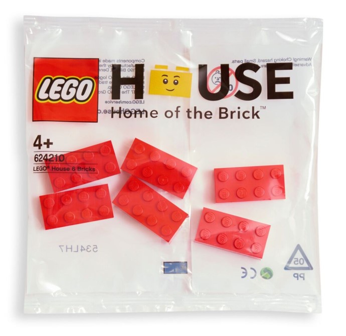 LEGO 624210 LEGO House 6 Bricks