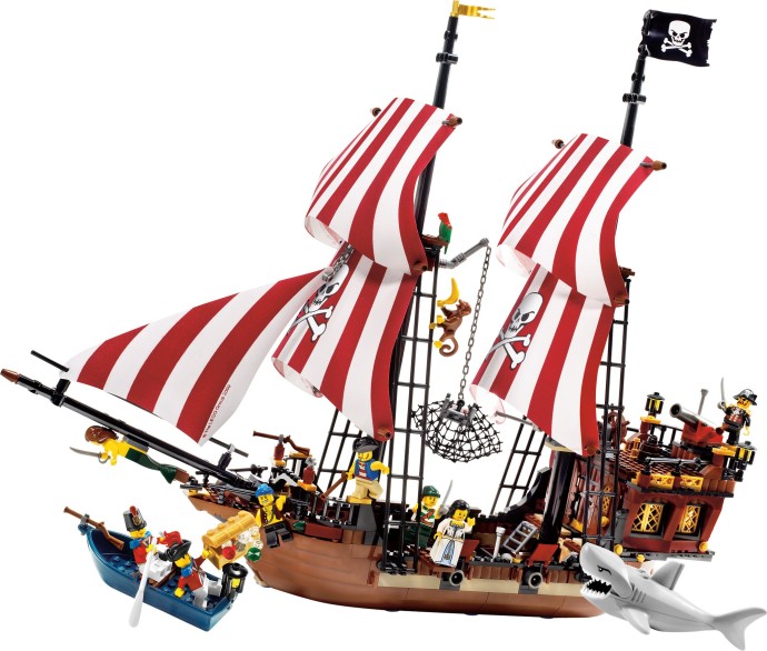 Torso Pirates 6243 625310210 Captain Brickbeard White Ascot NEW LEGO 