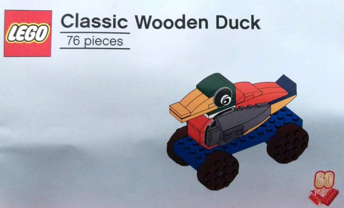 LEGO 6258620 Classic Wooden Duck