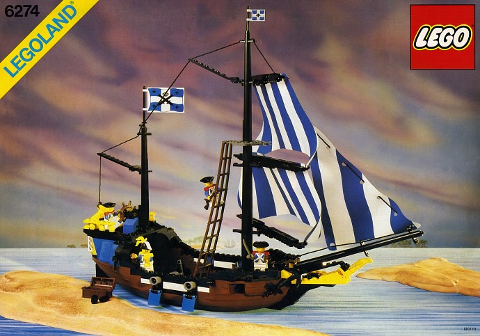 lego pirate ship 1980s