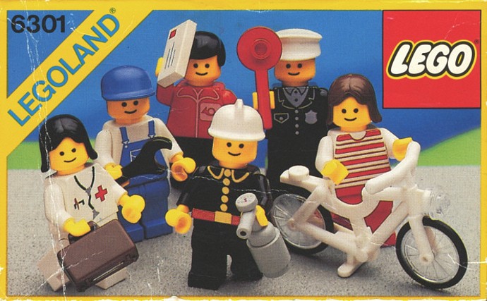 LEGO 6301 Town Mini-Figures