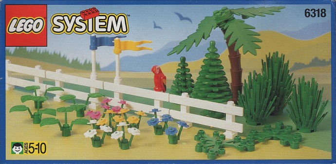 LEGO 6318 Flowers, Trees and Fences