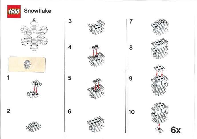 LEGO 6349566 Snowflake
