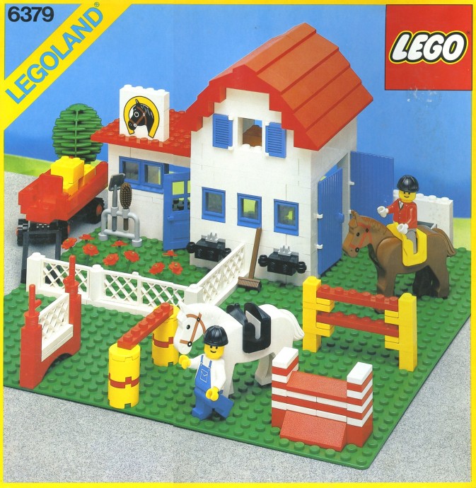 lego horse stable