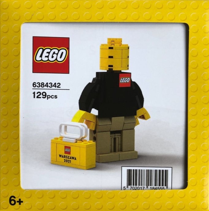 LEGO 6384342 Warsaw brand store associate figure