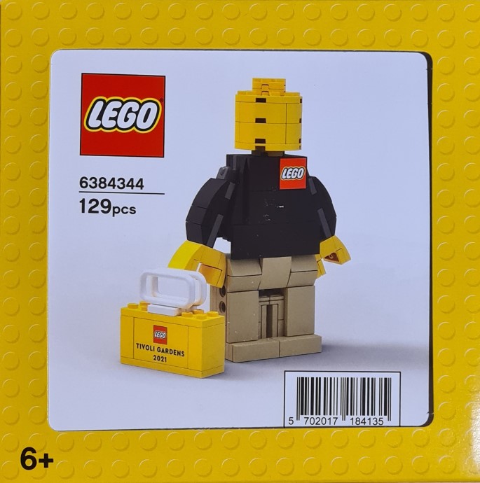 LEGO 6384344 Tivoli Gardens, Copenhagen brand store associate figure
