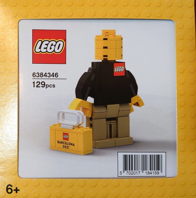 LEGO 6384346 Barcelona brand store associate figure