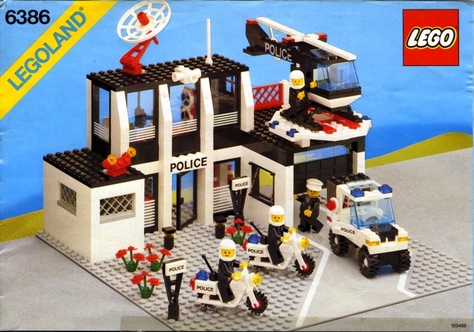 LEGO 6386 Police Command Base