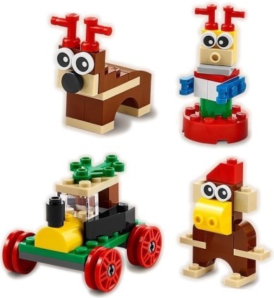 LEGO 6392262 Christmas 4-in-1 build