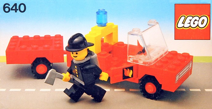 Fire Truck and Trailer