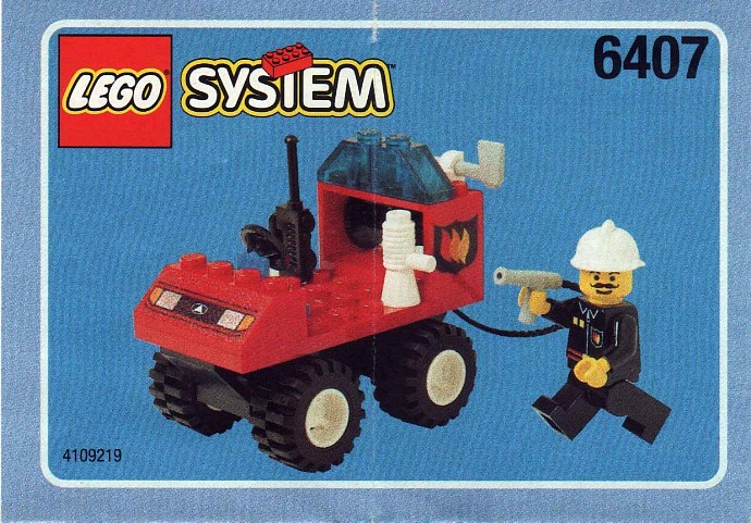 lego system fire truck