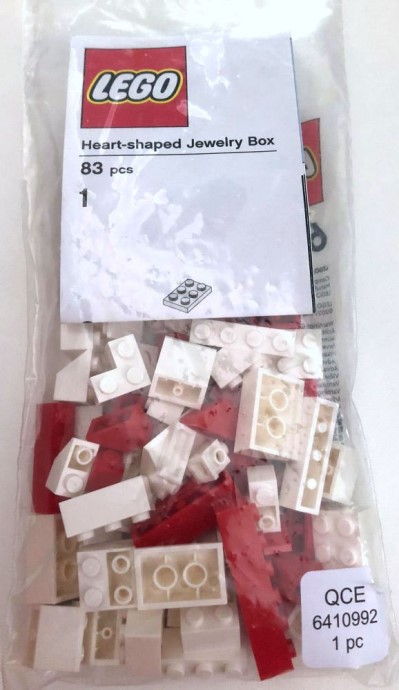 LEGO 6410992 Heart-shaped jewellery box