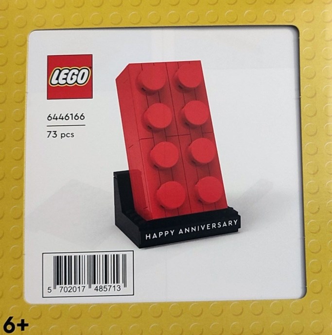 LEGO 5007594 Anniversary Red Brick