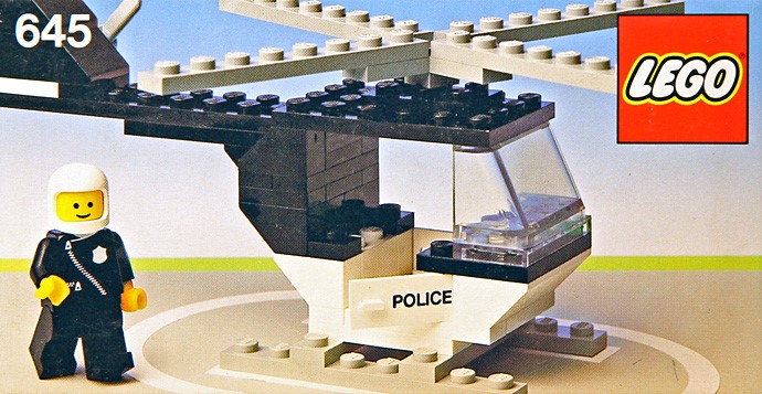 LEGO 645 Police Helicopter