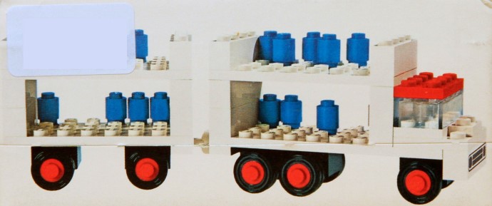 LEGO 645-2 Milk Truck with Trailer