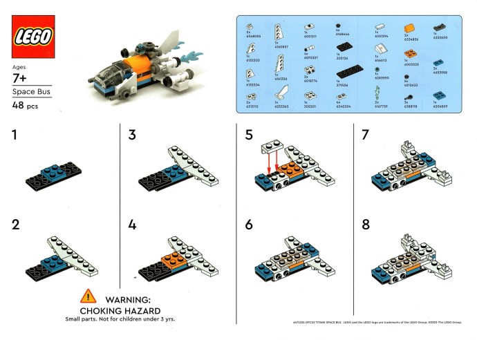 LEGO 6471331 Space Bus