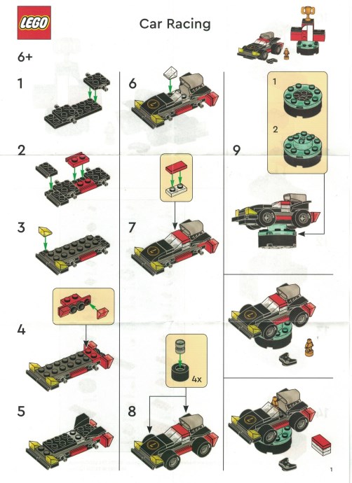 LEGO 6472282 Car Racing
