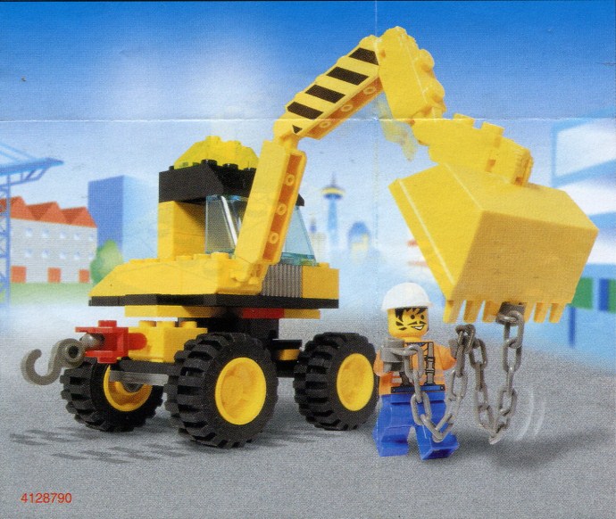 LEGO 6474 4-Wheeled Front Shovel