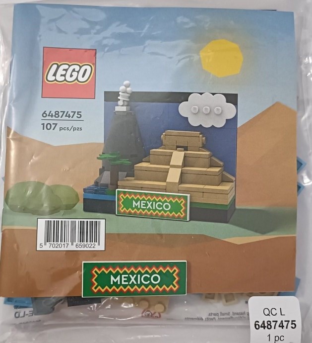 LEGO 6487475 Mexico Postcard