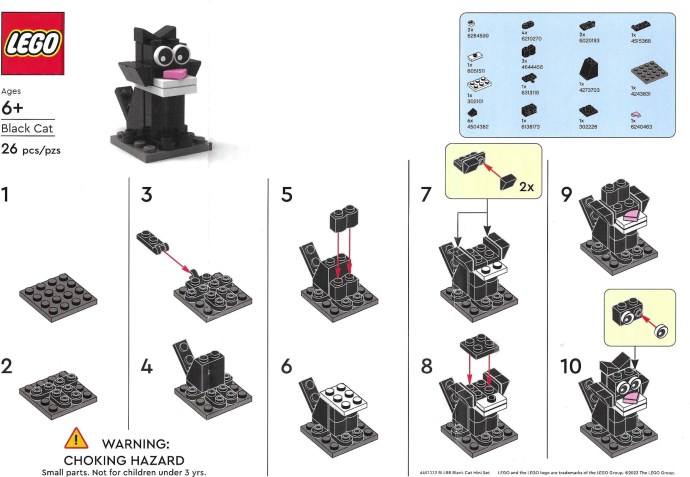 LEGO 6491112 Black Cat