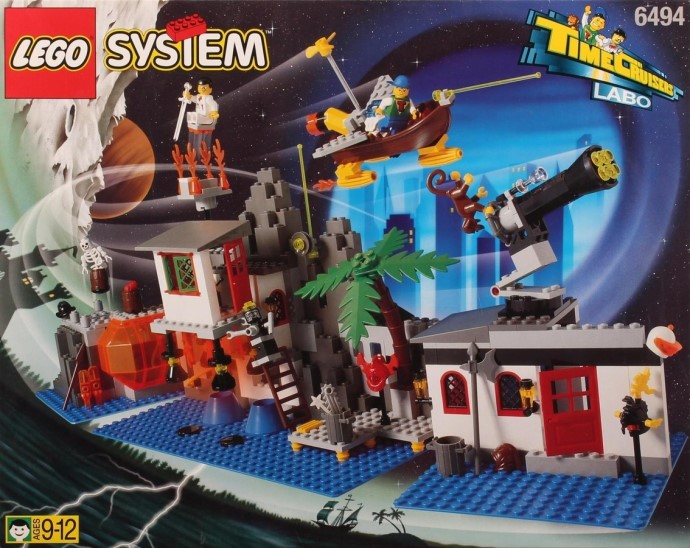 LEGO 6494 Magic Mountain Time Lab