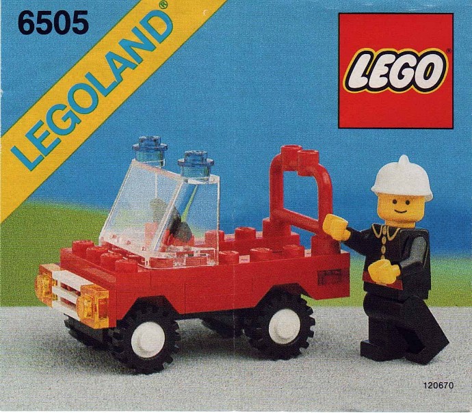 Lego® firec004 Classic Town Feuerwehrmann 1062 1066 4025 6307 6382 6650 #27 