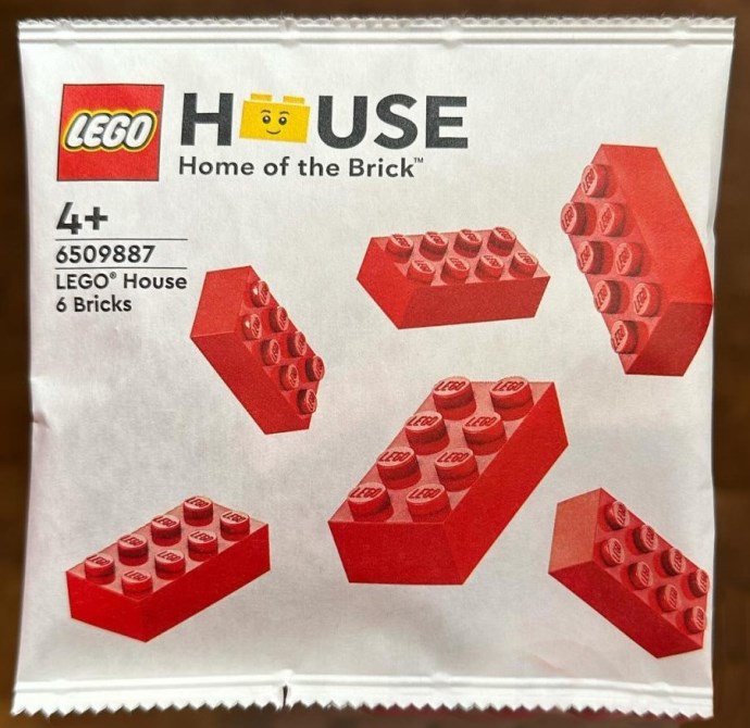 LEGO 6509887 LEGO House 6 Bricks
