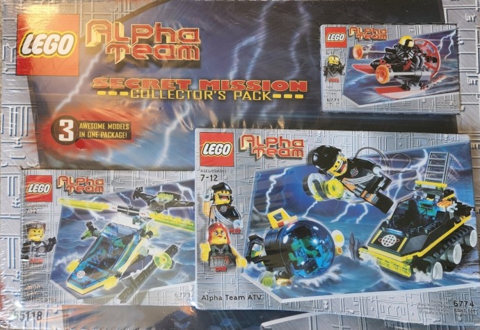LEGO 65118 Alpha Team Secret Mission Collector's Pack