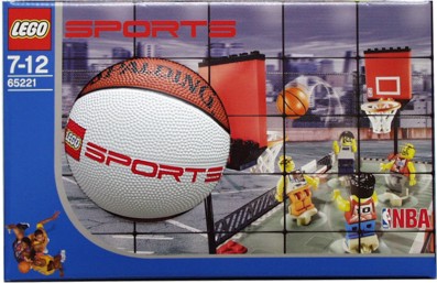 LEGO 65221 Street Basketball set with Spalding mini-basketball