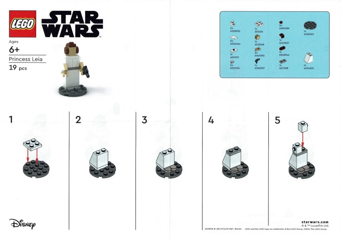 LEGO 6528900 Princess Leia