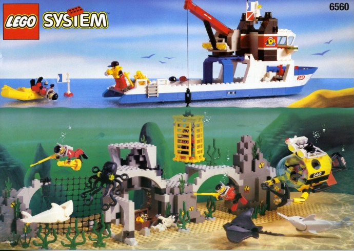 LEGO 6560 Diving Expedition Explorer