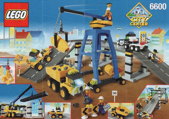 krigerisk tunge uddøde LEGO 6600-2 Highway Construction | Brickset