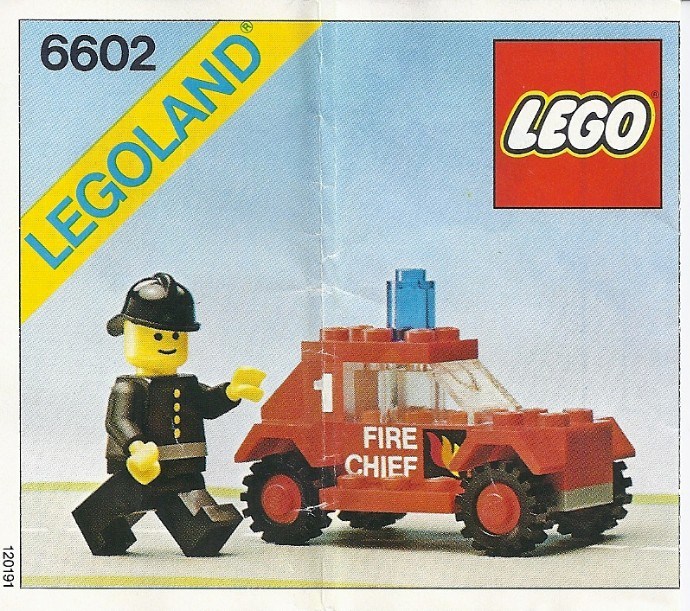 LEGO 6602 Fire Unit I