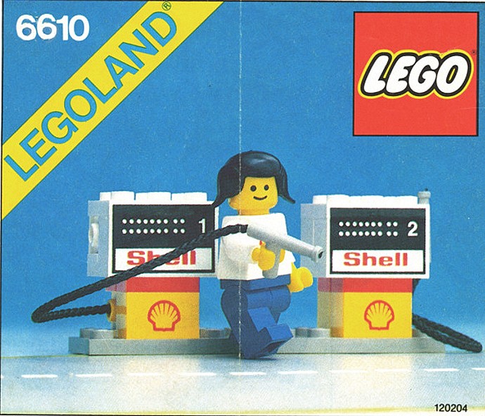 LEGO 6610 Gas Pumps