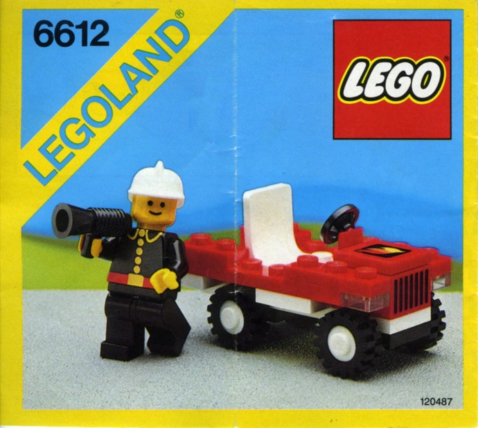 LEGO 6612 Fire Chief's Car