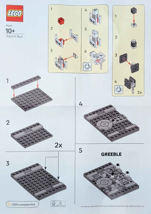 LEGO 6615760 Trench Run