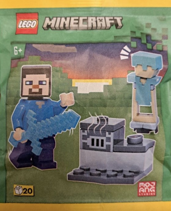 LEGO 662317 Steve with Diamond Armour
