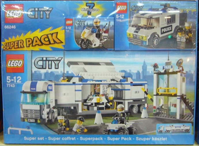 LEGO 66246 City Police Super Pack