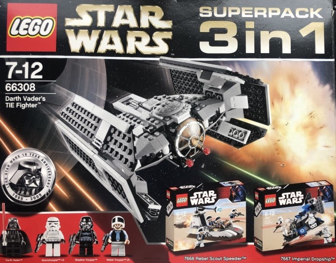 LEGO 66308 3 in 1 Superpack