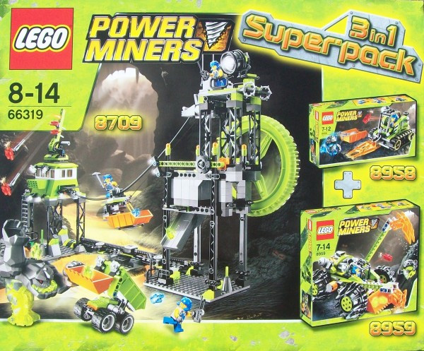 LEGO 66319 Power Miners Super Pack 3 in 1