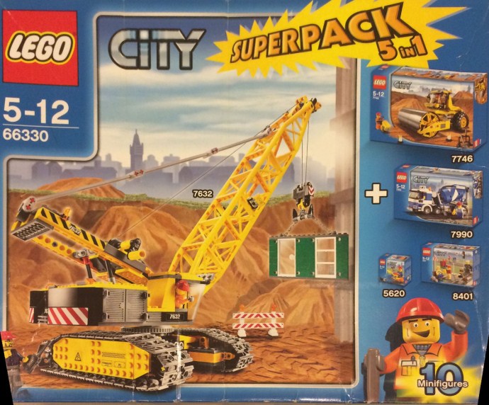 LEGO 66330 City Super Pack 5 in 1