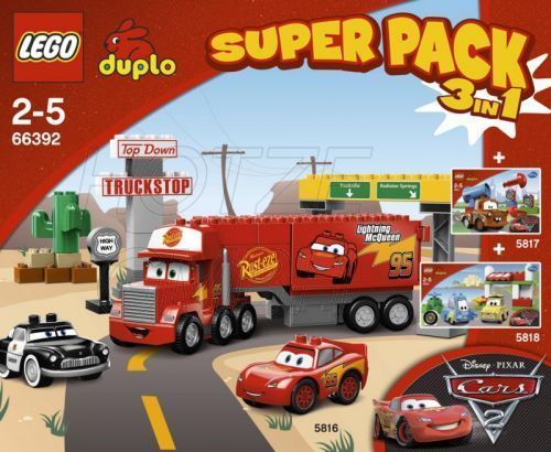 LEGO 66392 Cars Super Pack 3-in-1