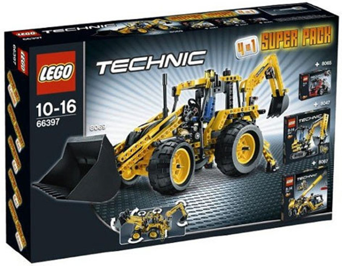 LEGO 66397 Technic Super Pack 4 in 1