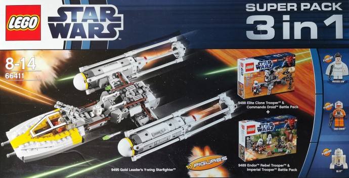 LEGO 66411 Super Pack 3-in-1
