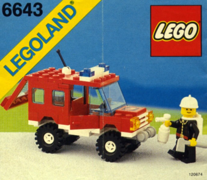 LEGO 6643 Fire Chief's Truck